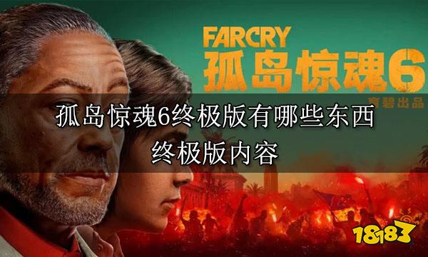 孤岛惊魂6终极版有哪些东西 终极版内容介绍