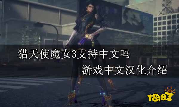 猎天使魔女3支持中文吗 游戏中文汉化介绍