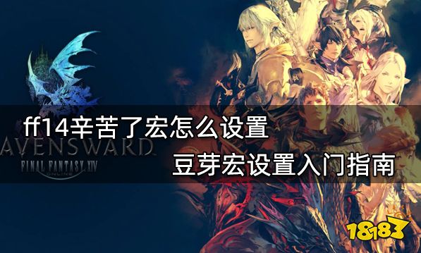 ff14辛苦了宏怎么设置 豆芽宏设置入门指南