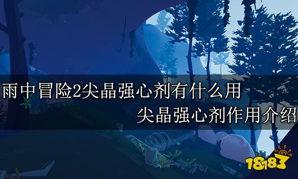 雨中冒险2尖晶强心剂有什么用 尖晶强心剂作用介绍