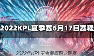 王者荣耀2022KPL夏季赛6月17日赛程介绍