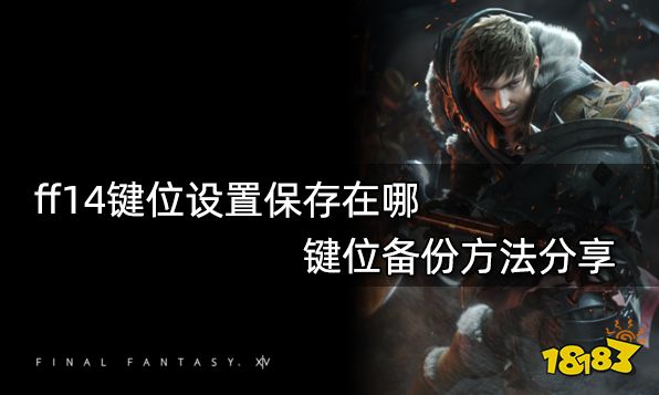 ff14键位设置保存在哪 键位备份方法分享