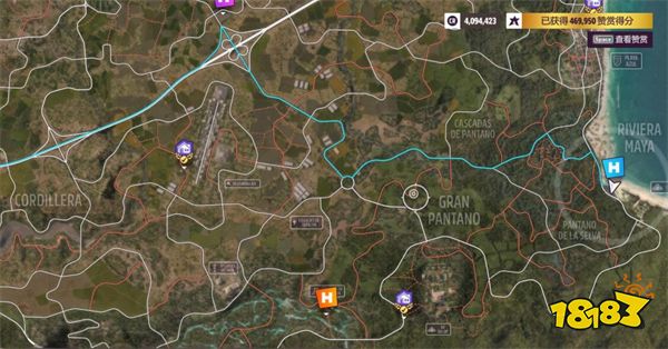 极限竞速地平线5嘉年华地点在哪 嘉年华地标位置点分布共享