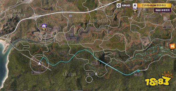 极限竞速地平线5嘉年华地点在哪 嘉年华地标位置点分布共享