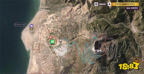 极限竞速地平线5嘉年华地点在哪 嘉年华地标位置点分布共享