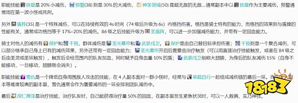 ff14骑士最优循环 6.0版本骑士循环图文教程分享