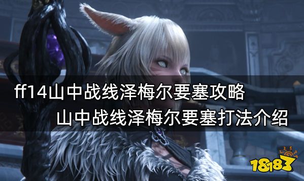 ff14山中战线泽梅尔要塞攻略 山中战线泽梅尔要塞打法介绍