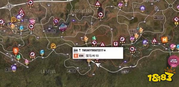 极限竞速地平线5大桥在哪 大桥位置标记