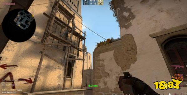 CSGO荒漠迷城道具教學 mirage荒漠迷城投擲物點位一覽