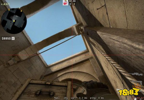 CSGO炙热沙城道具教学 dust2炙热沙城投掷物点位一览