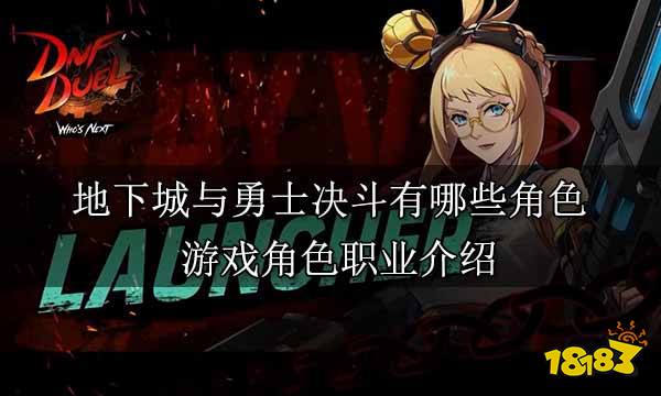 地下城与勇士决斗有哪些角色 游戏角色职业介绍