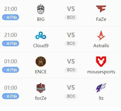 csgo袋鼠杯faze比赛几点 faze袋鼠杯比赛赛程介绍
