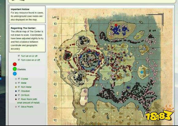 方舟生存进化中心岛dlc地图有什么资源 中心岛dlc地图全资源收集攻略