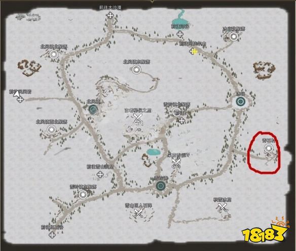 部落与弯刀青石村在哪里 青石村具体位置分享