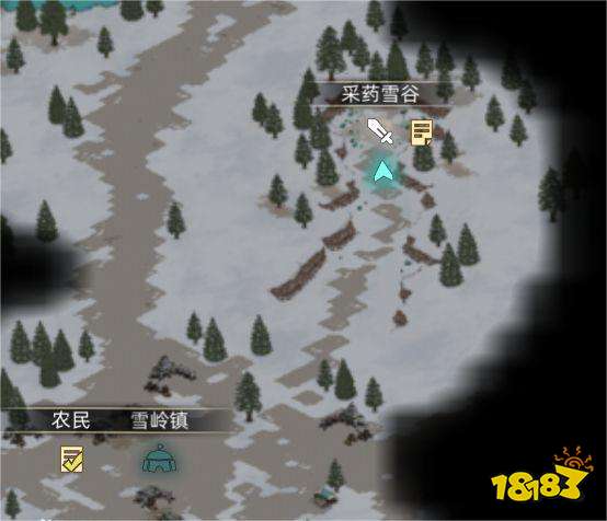 部落与弯刀采药雪谷在哪里 采药雪谷位置分享