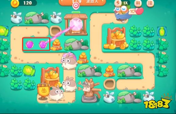 保卫萝卜4第40关怎么满星通过 第40关无伤通过攻略