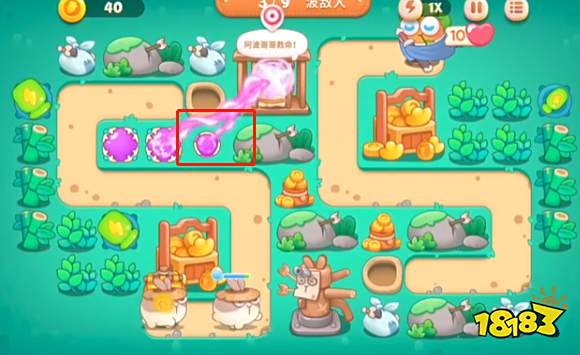 保卫萝卜4第40关怎么满星通过 第40关无伤通过攻略