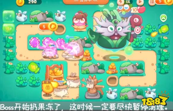 保卫萝卜4第40关怎么满星通过 第40关无伤通过攻略