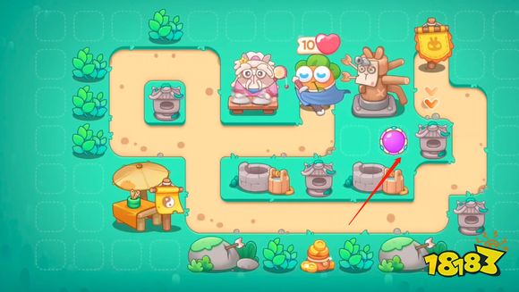 保卫萝卜4卧兔藏龙第25关怎么打 卧兔藏龙第25关满星攻略