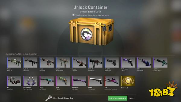 CSGO反冲武器箱recoilcase有什么 反冲武器箱皮肤一览