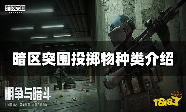 暗区突围有哪些投掷物 投掷物种类介绍