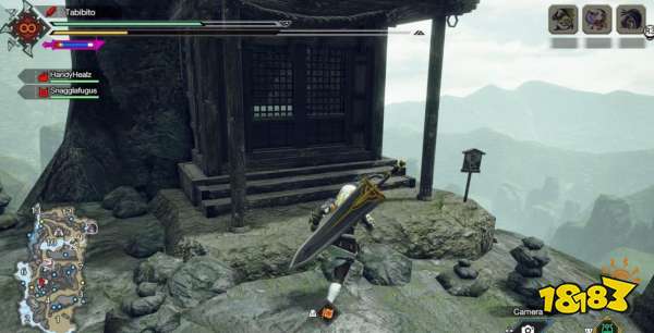 怪物獵人崛起曙光廢神社營地 廢神社營地及偵查隊位置
