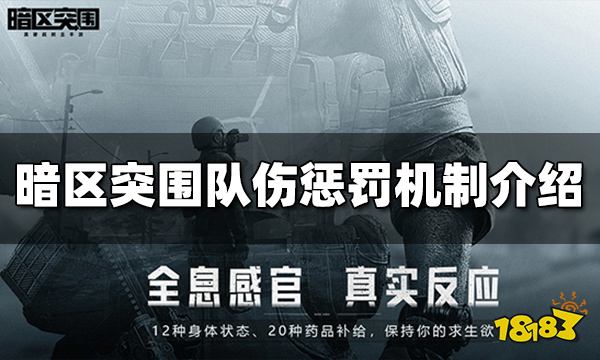 暗区突围队伤惩罚机制是什么 队伤惩罚机制介绍