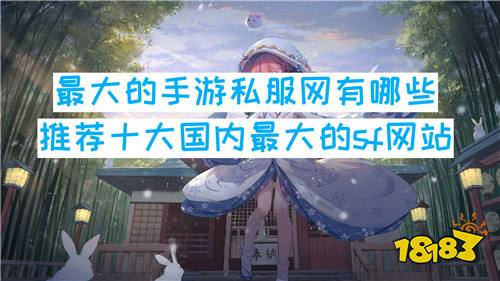 最大的手游私服網有哪些 推薦十大國內最大的sf網站