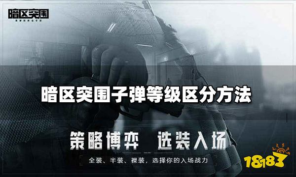 暗区突围子弹等级区分方法 怎么区分子弹等级