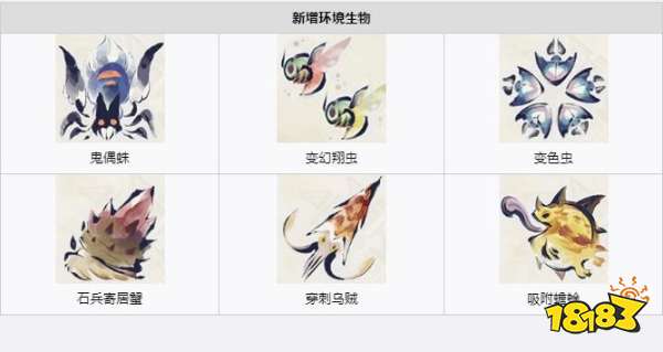 怪物獵人崛起曙光新增哪些環(huán)境生物 曙光DLC新增環(huán)境生物介紹