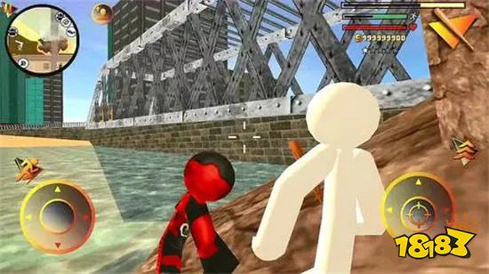 火柴人绳索英雄破解版下载