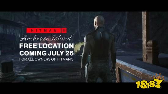 《杀手3》全新免费地图公布 7月26日海岛猎杀