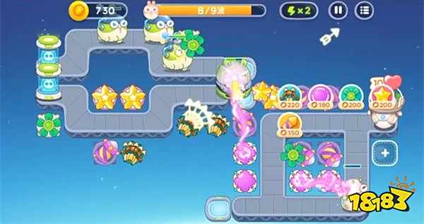 保卫萝卜4太空穿越第14关怎么打 太空穿越第14关攻略