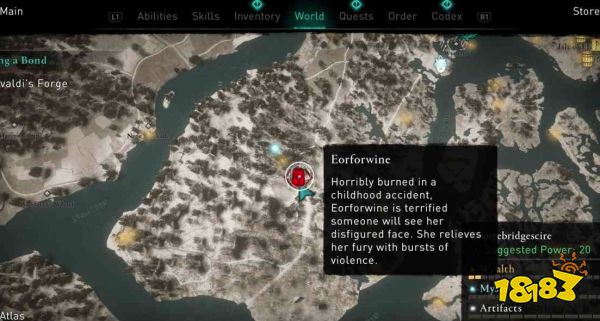 刺客信条英灵殿伊奥弗温在哪 上古维序者教团成员伊奥弗温位置