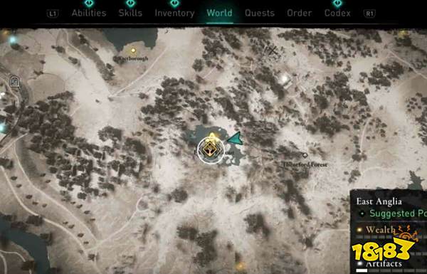 刺客信条英灵殿灰矛在哪 吉菲尔位置介绍