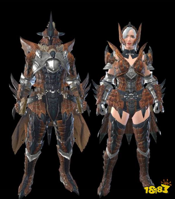 怪物猎人崛起曙光火龙套装曙光dlc火龙套装收集