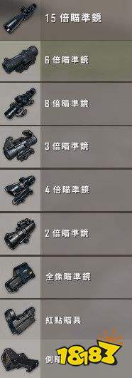 PUBG配件屬性詳解 2022最新全配件屬性數據匯總
