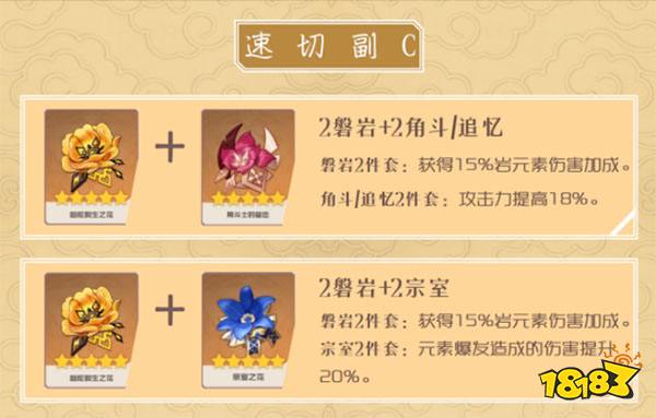 原神凝光圣遗物搭配推荐 凝光圣遗物怎样搭配好