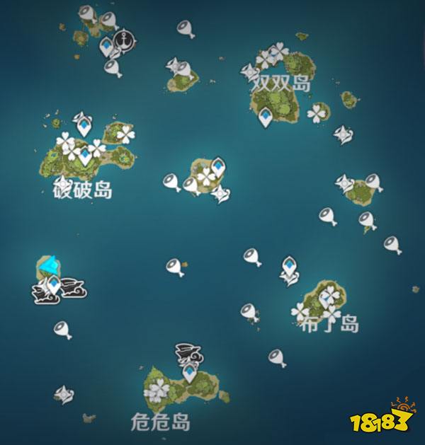 原神2.8金苹果群岛全地图 2.8金苹果群岛长什么样