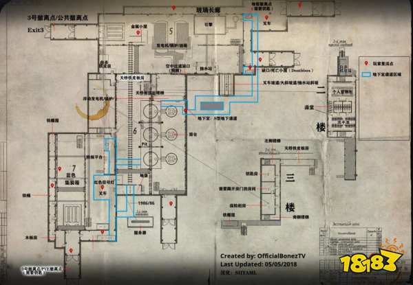 逃离塔科夫工厂地图撤离点在哪 工厂地图撤离点位置一览