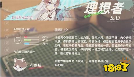 猫之城情绪测试结果有哪些 情绪测试结果一览