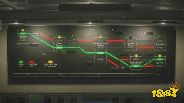 生化危机3重制版地铁线路谜题怎么解 地铁线路谜题解法介绍