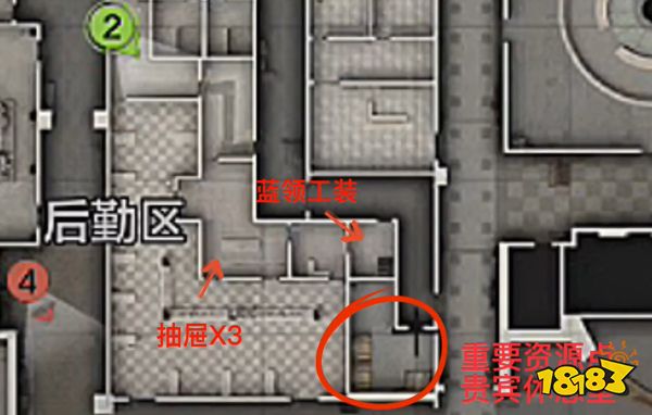 暗區突圍電視臺資源點有哪些 電視臺資源點位置介紹
