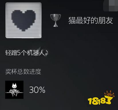 stray貓最好的朋友成就怎么達成 迷失成就貓最好的朋友獎杯獲得攻略