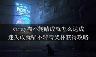 stray喵不转睛成就怎么达成 迷失成就喵不转睛奖杯获得攻略