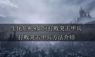 生化危机8如何打败突击甲兵 打败突击甲兵方法介绍