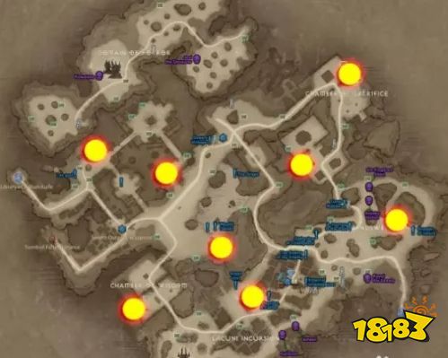 暗黑破坏神不朽副本位置在哪里 副本位置刷新点大全