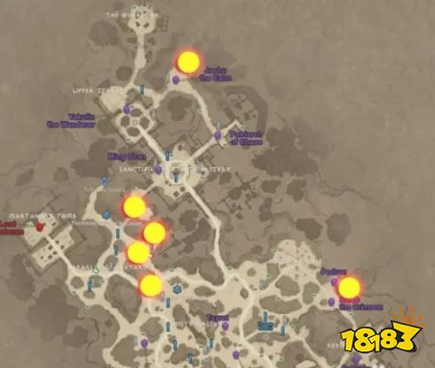 暗黑破坏神不朽副本位置在哪里 副本位置刷新点大全