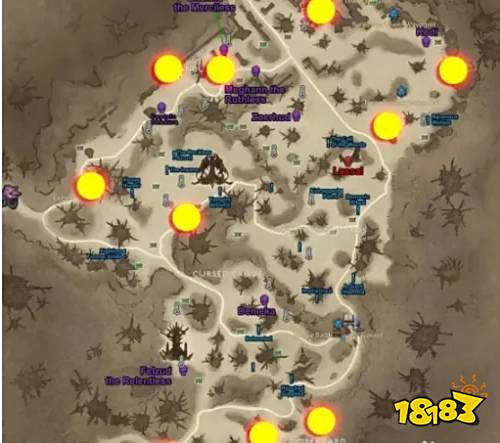 暗黑破坏神不朽副本位置在哪里 副本位置刷新点大全