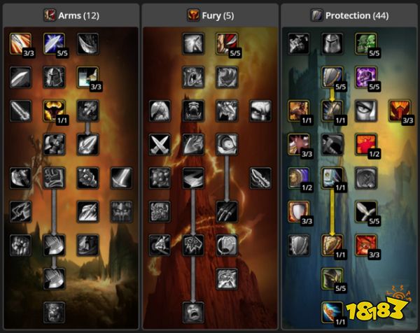 魔兽世界tbc战士练级天赋点什么 tbc战士练级天赋加点推荐